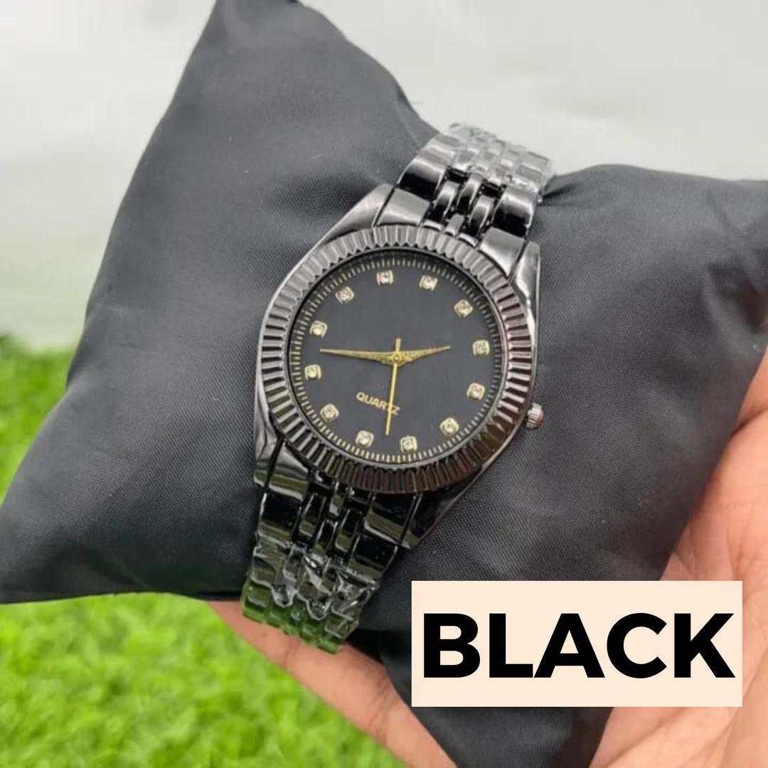 Men's Quartz Water Resistence Round Watch