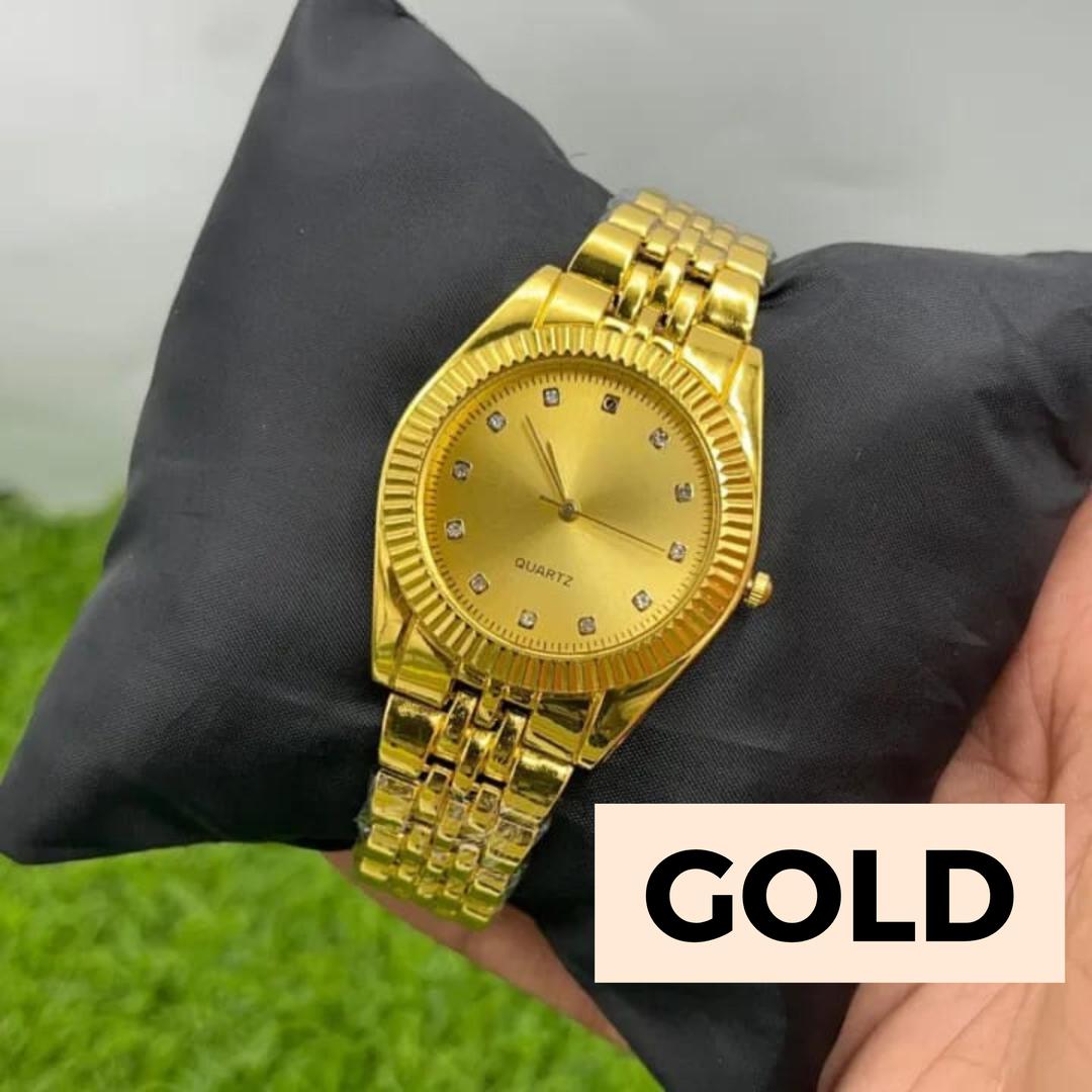 Men's Quartz Water Resistence Round Watch