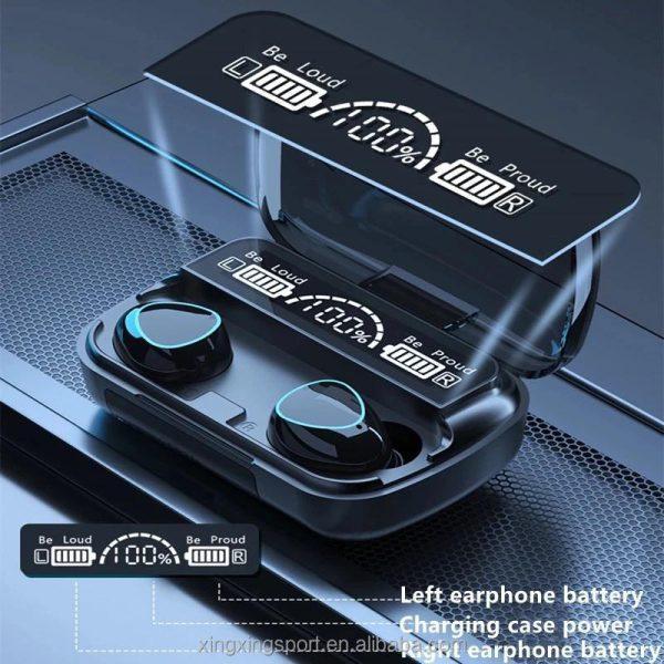 M10 Digital Display Earbuds