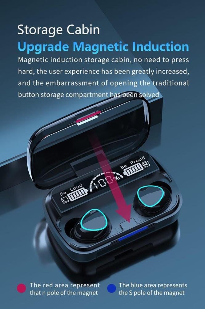 M10 Digital Display Earbuds