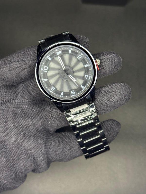 Spinning Stainless steel watch