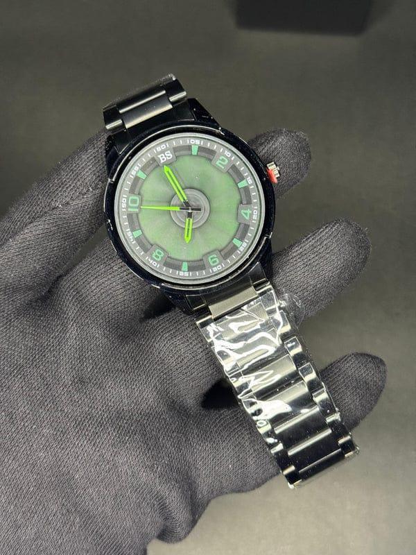 Spinning Stainless steel watch